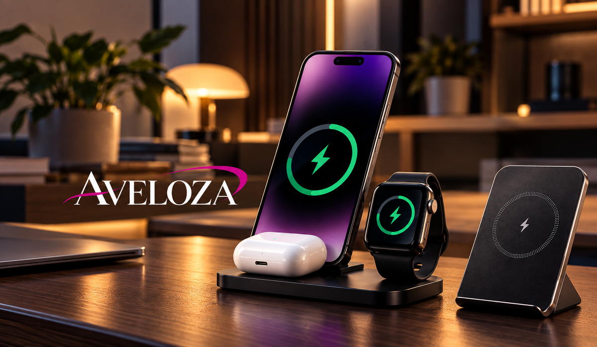 WIRELESS CHARGING PHONE STANDS
